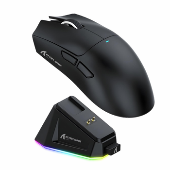 Беспроводная Игровая (2.4G, Bluetooth) ATTACK SHARK X11 Черная Мышь, PAW3311, 22000 DPI
