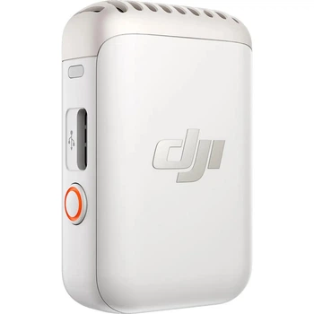 Передатчик радиосистемы DJI Mic 2 Transmitter білий (Pearl White) (CP.RN.00000329.01)