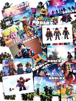 Скретч-карта Roblox Gift Card на 2000 ROBUX |20$ (USD)