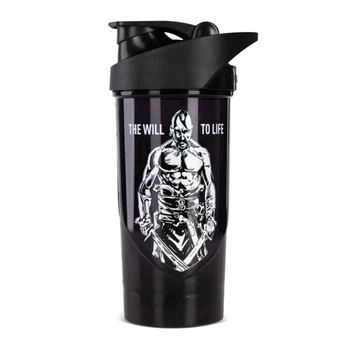 Шейкер Progress Nutrition 'Cossack Character' The Will To Life 700 мл, Black