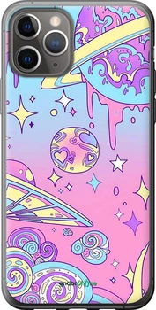 Чохол на iPhone 11 Pro Рожева галактика "4146t-1788-70447"