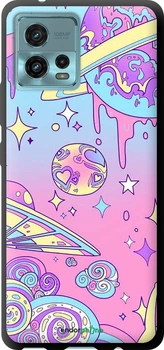 Чохол на Motorola G72 Рожева галактика "4146b-2859-70447"