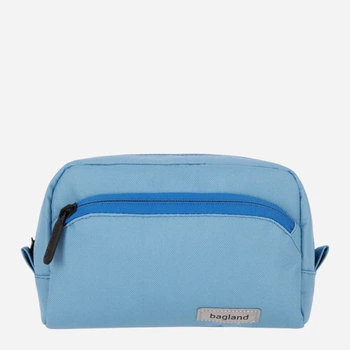 Косметичка женская Bagland Urban 2 л Голубая (1082721097)