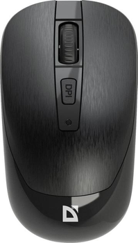 Компьютерная мышь Defender Wave MM-995, USB, оптический (датчик Pixart 3065), 1600 DPI, 3 кнопки, 1xAA Black