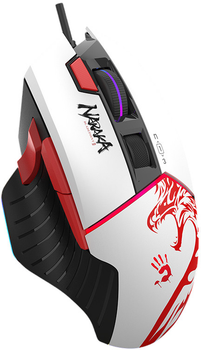 Mysz A4Tech Bloody W95 Max Naraka USB White-Black (A4TMYS47525)