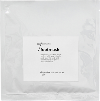 Maska do stóp AAA/Unbranded Footmask (5065014647028)