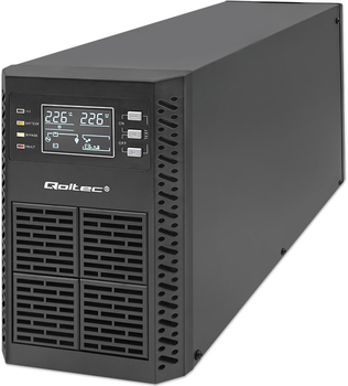 UPS Qoltec Pure Sine Wave 2000VA 2000W LCD USB (5901878522814)