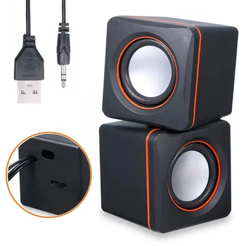 Колонки для компьютера и ноутбука CK4/G10, от USB / Универсальные динамики для пк