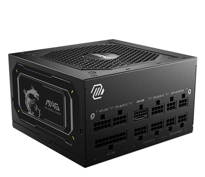 Блок питания MSI MSI A750GL II 750W 80 Plus Gold ATX 3.1 (306-7ZP8E11-CE0) EU