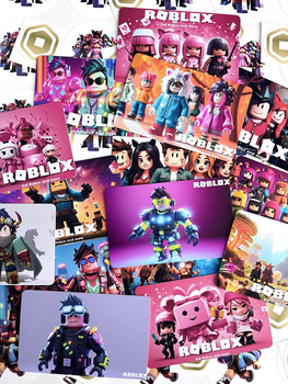 Скретч-карта Roblox Gift Card на 2500 ROBUX |25$ (USD)