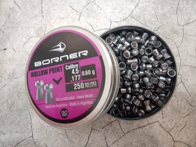 Пули Borner Hollow Point, 250 шт