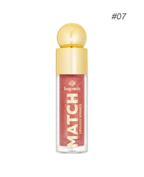 Блеск для губ Bogenia Match Lipgloss Sparkle (07)
