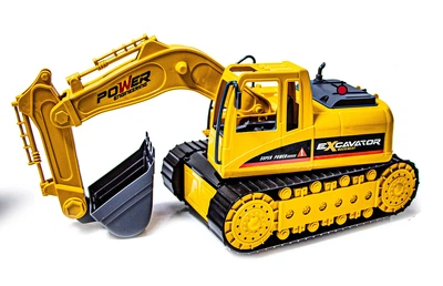 Сейф-копилка Yufeng Toys WF-3007B Экскаватор 22,5 х 14 х 28 см (DP-852556859)