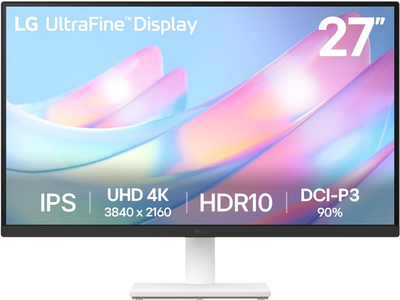 Монитор LG 27US500-W