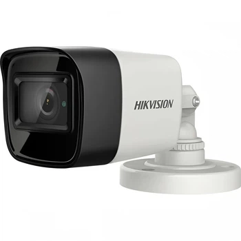 Камера видеонаблюдения с микрофоном Hikvision DS-2CE16H0T-ITFS 3.6 мм защита IP67 5 Мп Белый (99-00001710)