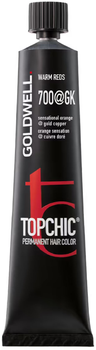 Farba do włosów Goldwell Topchic 7OO@GK Ciepła czerwień 60 ml (4021609080107)