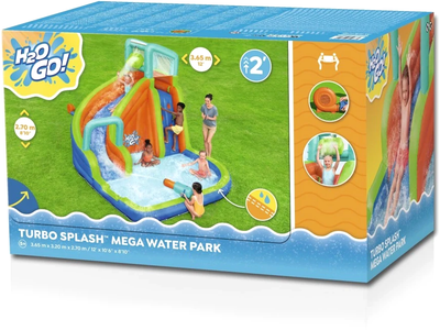 Plac zabaw dmuchany Bestway Park Wodny Turbo Splash Mega Water Park (6941607349885)