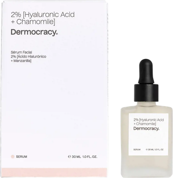 Serum do twarzy Dermocracy 2% Hyaluronic Acid + Chamomile 30 ml (8437024153139)