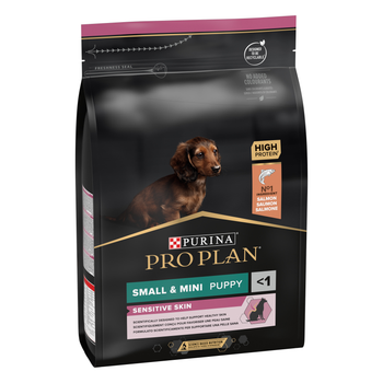 Сухой корм Purina Pro Plan Puppy Small & Mini Salmon для щенков мелких пород с лососем 3 кг (арт 7613035123809 )