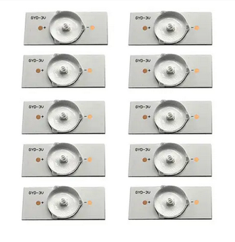 LED сегмент для планки лампы подсветки ЖК телевизора 3В 10 шт (285267)