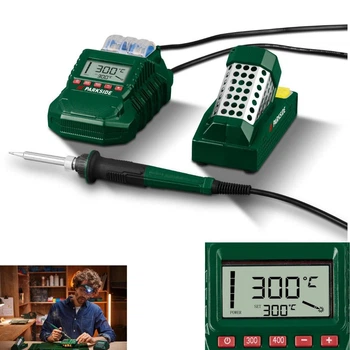 Цифровая паяльная станция 60Вт Parkside PLSD 60 C3 паяльник