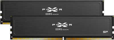 Оперативна пам'ять Silicon Power DDR5-6400 32768MB PC5-51200 (Kit of 2x16384) XPOWER Pulse Gaming Black (SP032GXLWU64AFDJ)