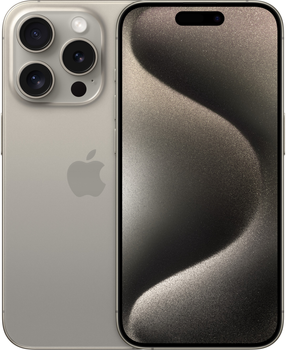 Мобільний телефон Apple iPhone 15 Pro 256GB Natural Titanium (REF A) (2AMTV53)