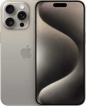 Мобільний телефон Apple iPhone 15 Pro Max 512GB Natural Titanium (REF A+) (2QMU7E3)
