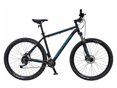 Велосипед Comanche Tomahawk 29 S-Pro (21", чорний/синій)