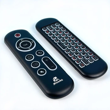 Пульт дистанционного управления с клавиатурой JEQANG JA-513 2.4G и BT. 5.2, RGB Черный
