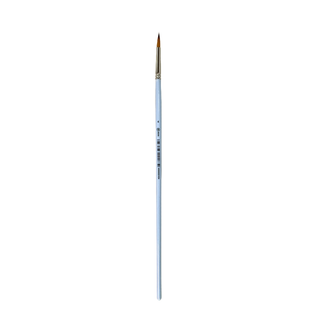 Пензель Синтетика кругла 6604RL №4, довга ручка, 6604RL4, 99IDEAS
