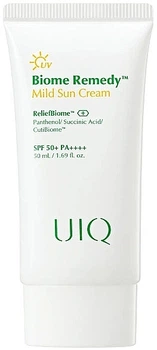 Сонцезахисний крем - UIQ Biome Remedy Mild Sun Cream SPF 50+ PA++++ 50ml (1405117-25710894)