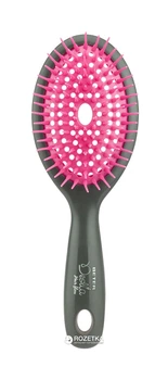 Гребінець масажний для сушіння феном Beter Deslia Hair Flow Medium овальний 25 см Pink (8412122033804)