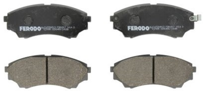 Колодки тормозные дисковые передние Ferodo (FDB1817)