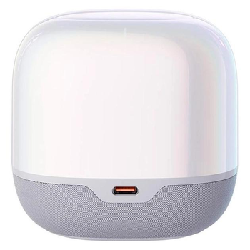 Беспроводная Портативная Bluetooth Колонка-Акустика Baseus AeQur V2 Wireless Speaker Moon | BT5.0, 3EQ, 30h, TWS |White