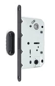 Замок врізний магнітний Class WC PLST Magnet Minimal 410B-S під WC Black matt Чорний