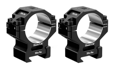 Кільця Discovery Scope Mount Rings 6061 Series (35 мм) Medium на Picatinny. ВН - 14.5 мм