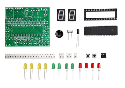Микроконтроллер светофора, DC5Вт - DIY kit, набор для самостоятельной сборки