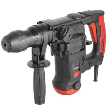 Перфоратор бочковой Intertool Sds-Plus 1250 Вт 3 режима 4 Дж антивибрационная система 800 об/мин 3900 уд/мин кабель 4 м кейс 7.4 кг (000065783)
