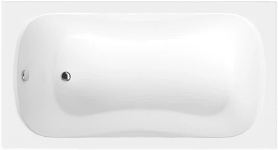 Ванна акриловая Helmken Edelva 160x70 см (8R5155527F) комплект 4 в 1: прямоугольная ванна, ножки, Белая фронтальная и боковая панель