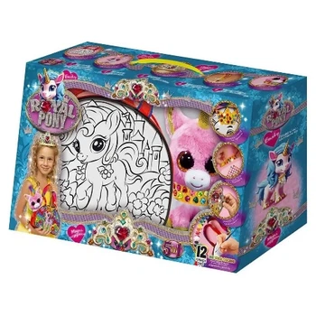 Сумка-розмальовка з фарбами "Royal Pony" Danko Toys RP-01-08U
