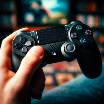 Геймпад беспроводной DualShock 4 Wireless Controller Black для PS4/PC/Смартфона 