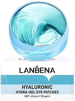 Płatki pod oczy Lanbena Hyaluronic hydrożelowe z kwasem hialuronowym 60 szt (6970470531172)