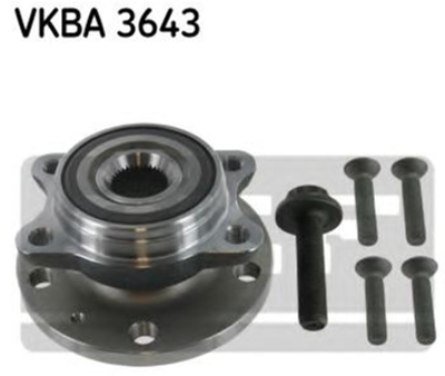 Ступиця колеса в зборі передня/задня SKF (VKBA 3643)