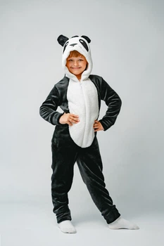 Дитяча піжама Dexter`s кігурумі panda блискавка 134 см