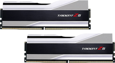 Оперативна пам'ять G.Skill DDR5-5600 32768MB PC5-44800 (Kit of 2x16384MB) Trident Z5 Silver (F5-5600J3636C16GX2-TZ5S)