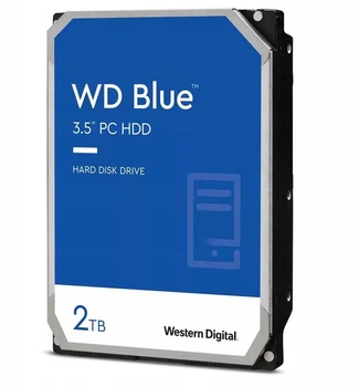 Накопичувач HDD SATA 2.0TB WD Blue 5400rpm 64MB (WD20EARZ)