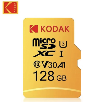 Карта Kodak Micro SDHC 128 ГБ флэш-карта памяти SD U3 4K V30 Microsd TF карта