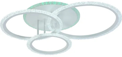 Люстра VALESO V LI8447F-3 WT RGB светодиодная LED на кухню, для гостинной, для спальни