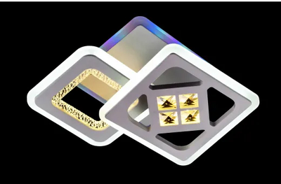Люстра VALESO V 3255-1+1C WH світлодіодна LED на кухню, для вітальні, для спальні
